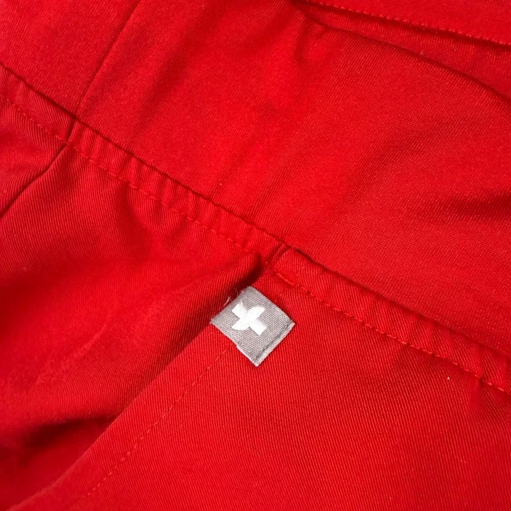 FIGS Technical Collection Red Scrub Jogger Pants Mens XXL FIONx Stretch Pockets